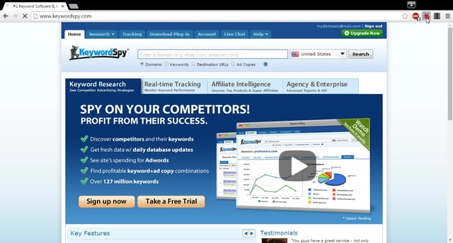 Keyword Spy affiliate marketing tools