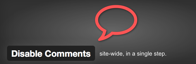 Disable Comments WordPress Plugin