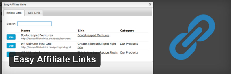 easy affiliate links wordpress plugin