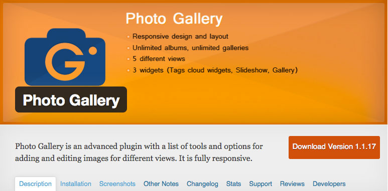 photo gallery wordpress plug in